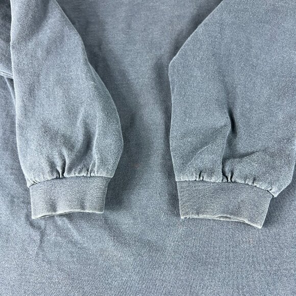 VTG NFL St Louis Rams Football Shirt Adult Large Blue Faded Long Sleeve Tee - Picture 4 of 14